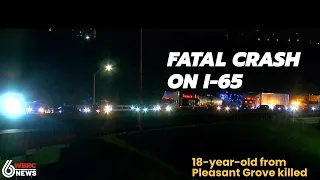 18-year-old killed in crash with motorcycle on I-65