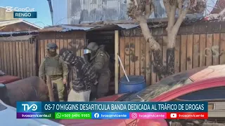 OS-7 O'Higgins dismantles drug trafficking organization operating in Rengo