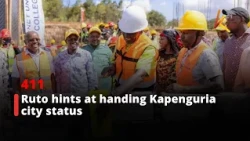 Ruto hints at handing Kapenguria city status