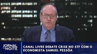 Canal Livre hosts economist Samuel Pessôa | Jornal da Noite