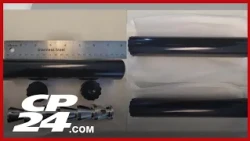 Toronto police officer charged after firearm suppressors intercepted by CBSA