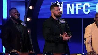 Team NFC Champions Take on Fast Money | Celebrity Family Feud