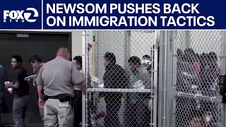 Newsom pushes back against Trump administration immigration tactics | KTVU