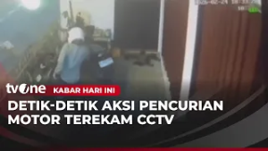 Aksi Terekam CCTV, Pelaku Curanmor Tertangkap Warga | Kabar Hari Ini