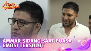 Sedang Puasa, Ammar Zoni Jalani Sidang Penuh Emosi | Halo Selebriti