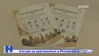 Várják az ajánlásokat a Prima díjra – ZTV Híradó 2026-08-18