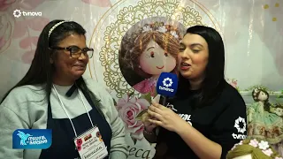Dona Cida creates dolls that are a symbol of childhood and people's lives