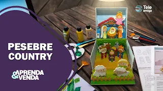 Make a Beautiful Country-Style Nativity Scene! 🤠🎄 A Rustic Christmas Decoration Everyone Will Want