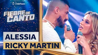 ALESSIA TRAVERSO - RICKY MARTIN 🎤 NOCHE CON ESTRELLAS 🎶 Fiebre de Canto