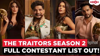 The Traitors 2 CONFIRMED Contestant List: Munawar Faruqui, Rhea Chakraborty & 19 Others Join