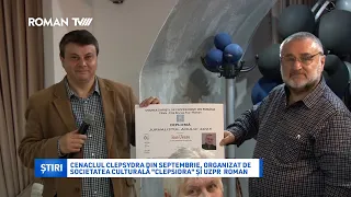 Cenaclul Clepsydra din septembrie, organizat de Societatea Culturală "Clepsidra" și UZPR  Roman