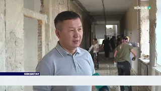 60 жылдан астам жөндеу көрмеген білім ордасы жаңартылуда