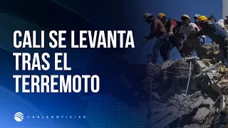 Stories of resilience in Cali: merchants return to work one month after the earthquake
