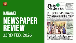 NEWSPAPER REVIEW: FCT polls: APC sweeps five Area councils chair