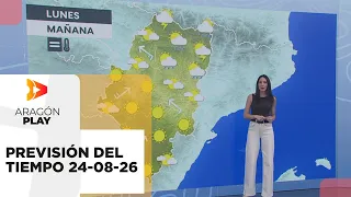 Aragon weather forecast, Monday, August 24