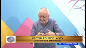 19.02.2026 - CRITERII POLITICE LA VTV CU GHEORGHE SMEOREANU - PARTEA 1 INVITAT: REMUS GRIGORESCU