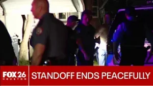 San Leon standoff ends peacefully