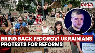 Ukraine: Kharkiv Erupts In Protest As Citizens Demand Return Of Minister Fedorov | WATCH