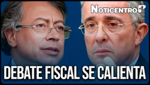 Uribe arremete contra Petro por el presupuesto y lanza acusación de malgasto | Canal 1 | Noticentro
