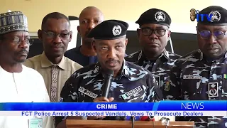 FCT Police Arrest 5 Suspected Vandals, Vow To Prosecute Dealers