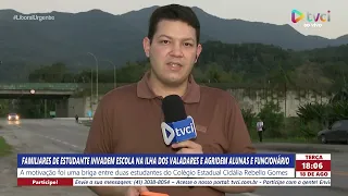 FAMILIARES DE ESTUDANTE INVADEM ESCOLA NA ILHA DOS VALADARES E AGRIDEM ALUNAS E FUNCIONÁRIO