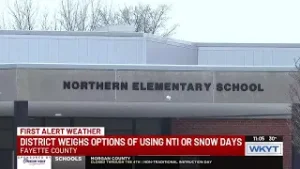 Fayette County Schools could face costly decision on snow days versus NTI days