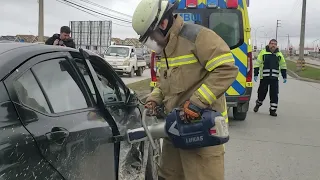 COLLISION ON FREI AVENUE