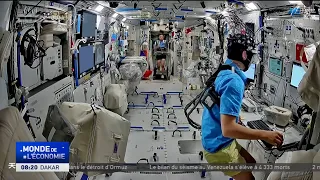 Shenzhou-23 crew conducts scientific experiments aboard the Tiangong space station
