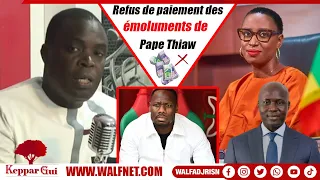 The Minister sends Pape Thiaw back to the FSF: Moustapha reacts "If the State doesn't pay P. Thia...