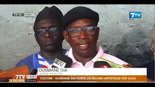 Culture: Ousmane DIA offers an artistic perspective on Gaza