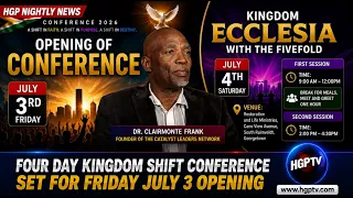Four-Day Kingdom Shift Conference Set For Friday, July 3 Opening