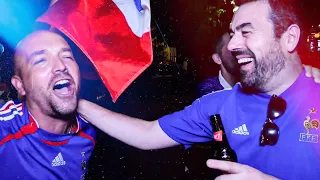 FRENCH FANS' Scenes of JOY