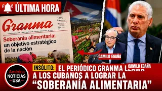 🚨INSÓLITO: El GRANMA llama a los cubanos a lograr la "soberanía alimentaria"