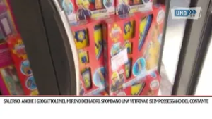 SRV SALERNO FURTO NEGOZIO GIOCATTOLI