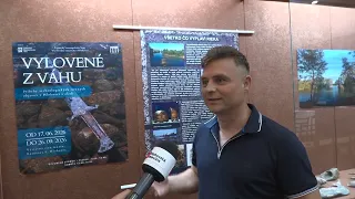 Vylovené z Váhu - náčelnícka palica, lebka neandertálca a skamenené drevo