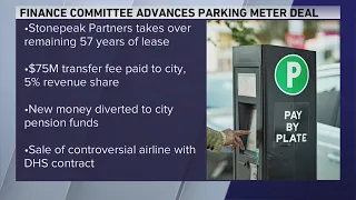 Finance committee advances Chicago parking meter deal