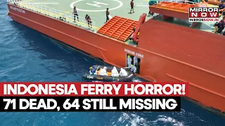 Indonesia Capsized Ferry Death Toll Rises To 71 As Search For 64 Missing Continues In Java Sea