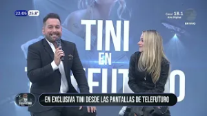 Tini Stoessel paralizó Telefuturo- #TiniEnTelefuturo??