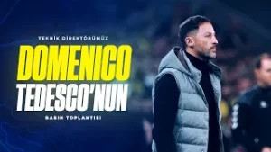 Teknik Direktörümüz Domenico Tedesco'nun Maç Sonu Basın Toplantısı | Fenerbahçe 1-1 Göztepe