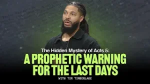 Этот человек произносит пророческое предупреждение, которого никто раньше не слышал.