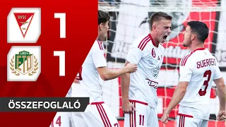 OTP Bank Liga: DVSC–ETO FC 1–1 | összefoglaló