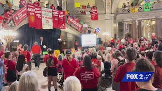 Protesters seek moratorium on data centers during rally at Mo. Capitol