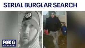 Waukesha County authorities seek serial burglar | FOX6 News Milwaukee
