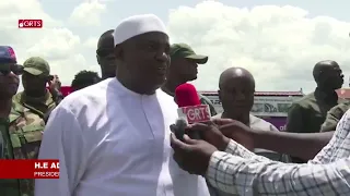 PRESIDENT BARROW EMBARKS ON TOUR