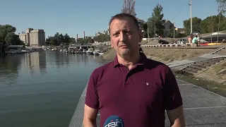 Sredstvima iz budžeta grada Pančeva napravljen novi prilaz reci Tamiš - TV Pančevo