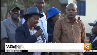 Gavana wa kaunti ya Machakos Wavinya Ndeti azindua Hospitali ya Masii Level 4