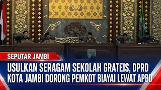 PROPOSING FREE SCHOOL UNIFORMS, JAMBI CITY COUNCIL URGES CITY ADMINISTRATION TO FUND VIA REGIONAL...