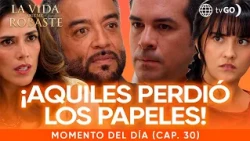 La vida que me robaste: Saúl and Aquiles clash in front of the entire family (Episode n°30)