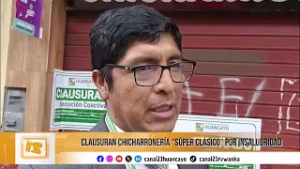 Clausuran chicharronería Súper Clásico por insalubridad