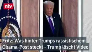 Fritz: Was hinter Trumps rassistischem Obama-Post steckt | ntv
